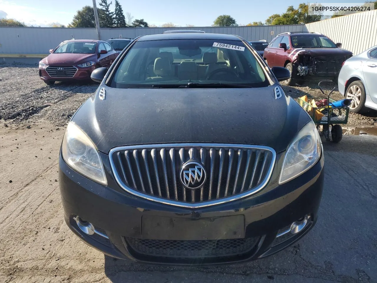 2012 Buick Verano VIN: 1G4PP5SK4C4206274 Lot: 75942144