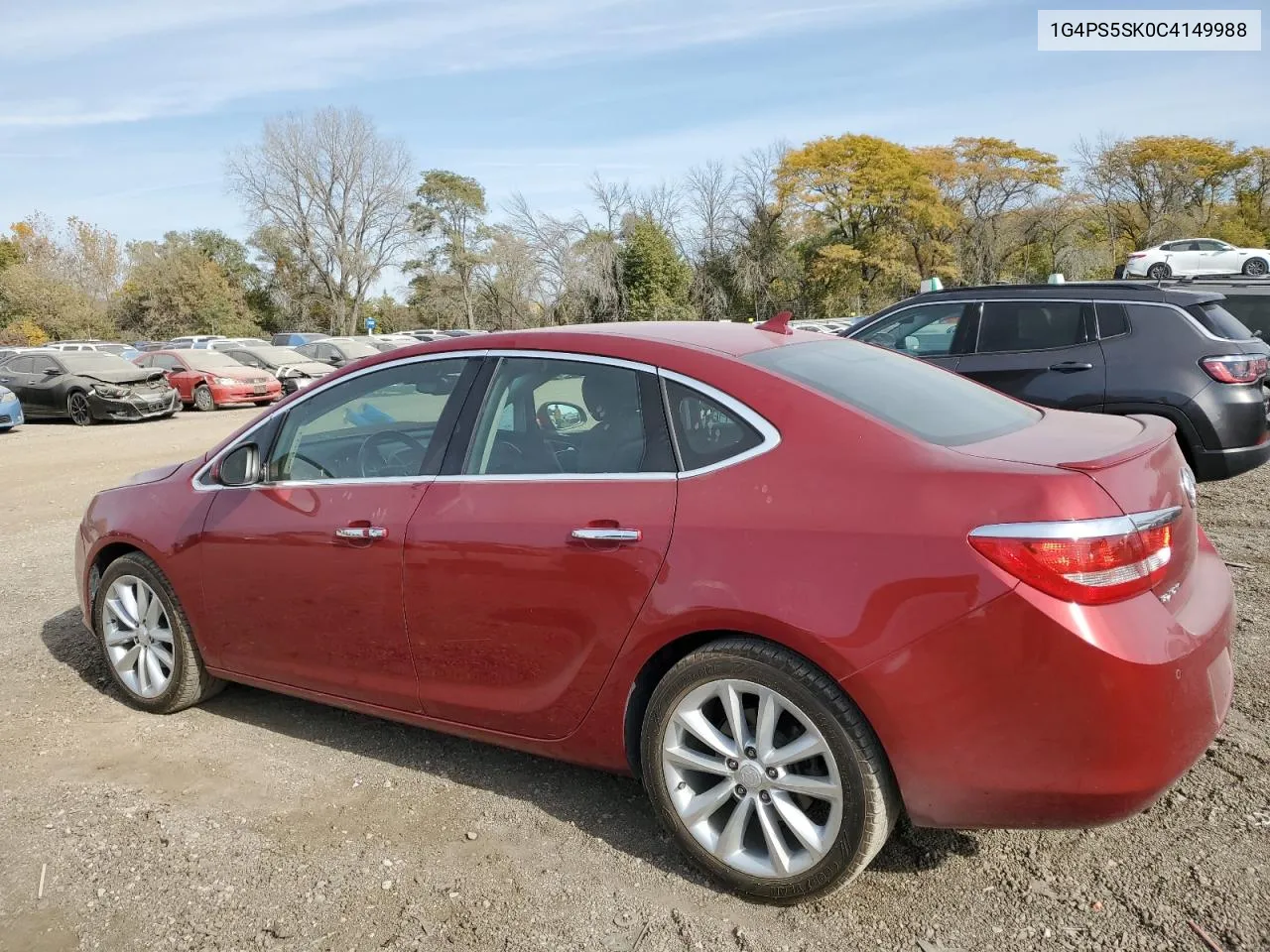 2012 Buick Verano VIN: 1G4PS5SK0C4149988 Lot: 76512384