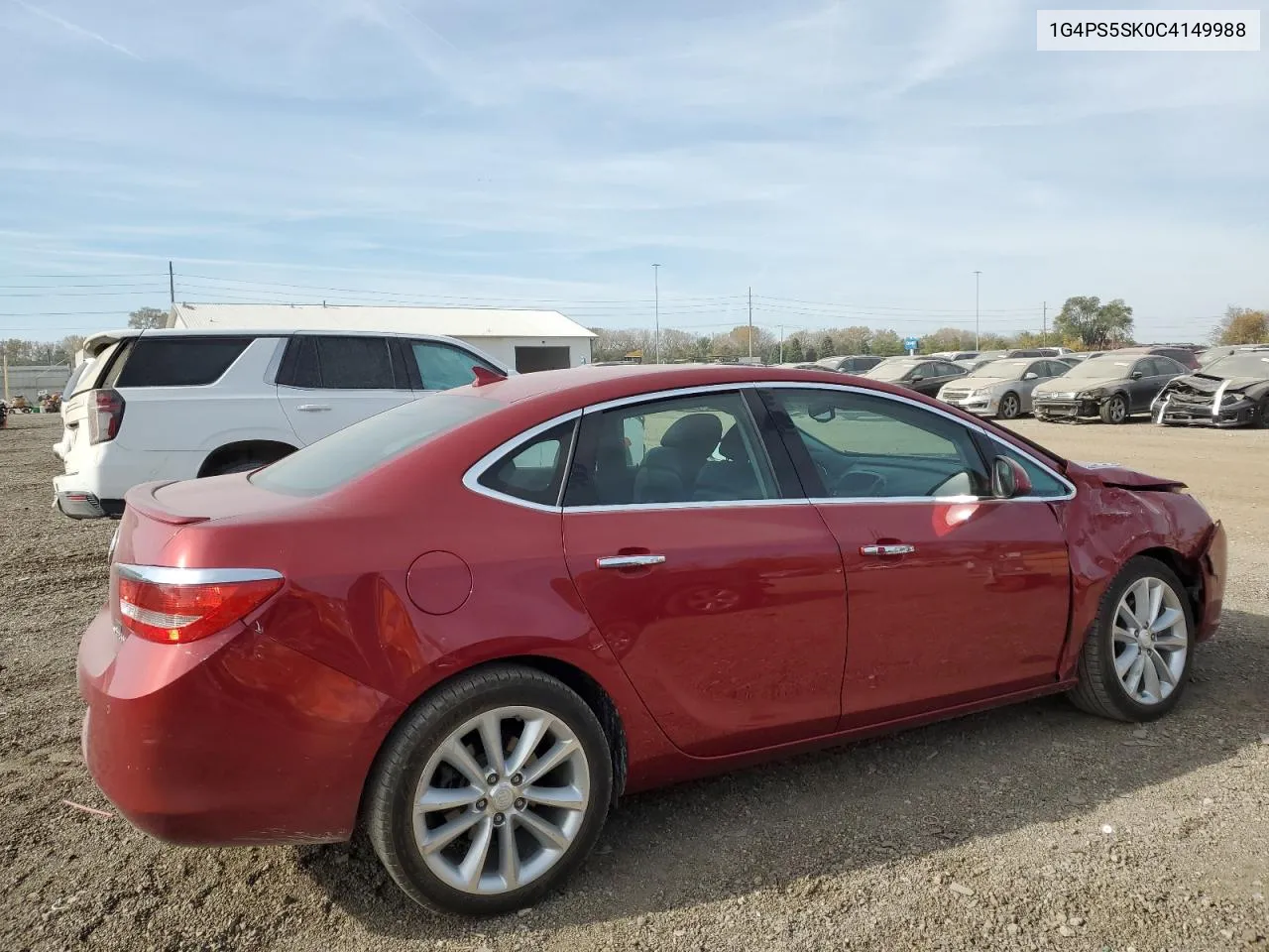 2012 Buick Verano VIN: 1G4PS5SK0C4149988 Lot: 76512384