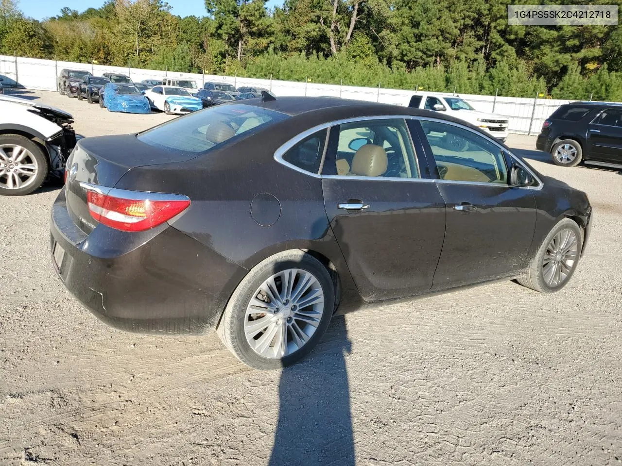 2012 Buick Verano VIN: 1G4PS5SK2C4212718 Lot: 76606744