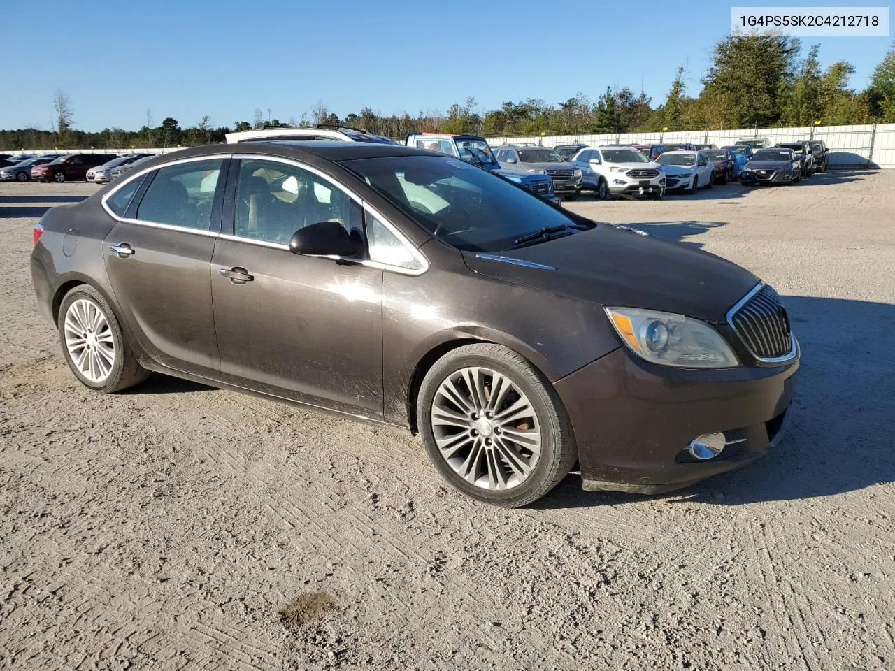 2012 Buick Verano VIN: 1G4PS5SK2C4212718 Lot: 76606744