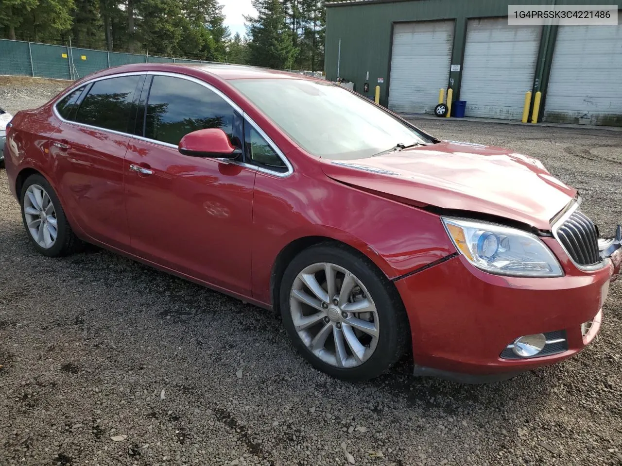 2012 Buick Verano Convenience VIN: 1G4PR5SK3C4221486 Lot: 77803804