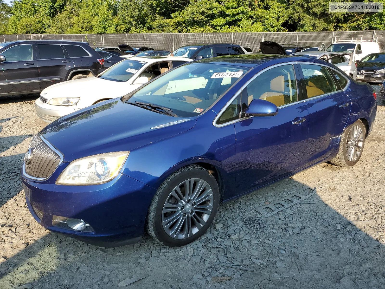 2013 Buick Verano VIN: 1G4PS5SK7D4182018 Lot: 63172434