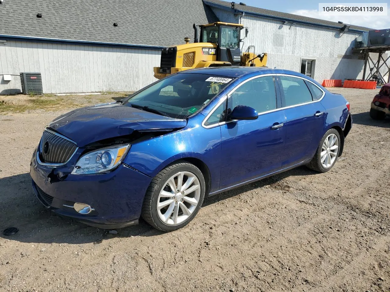 2013 Buick Verano VIN: 1G4PS5SK8D4113998 Lot: 67748964