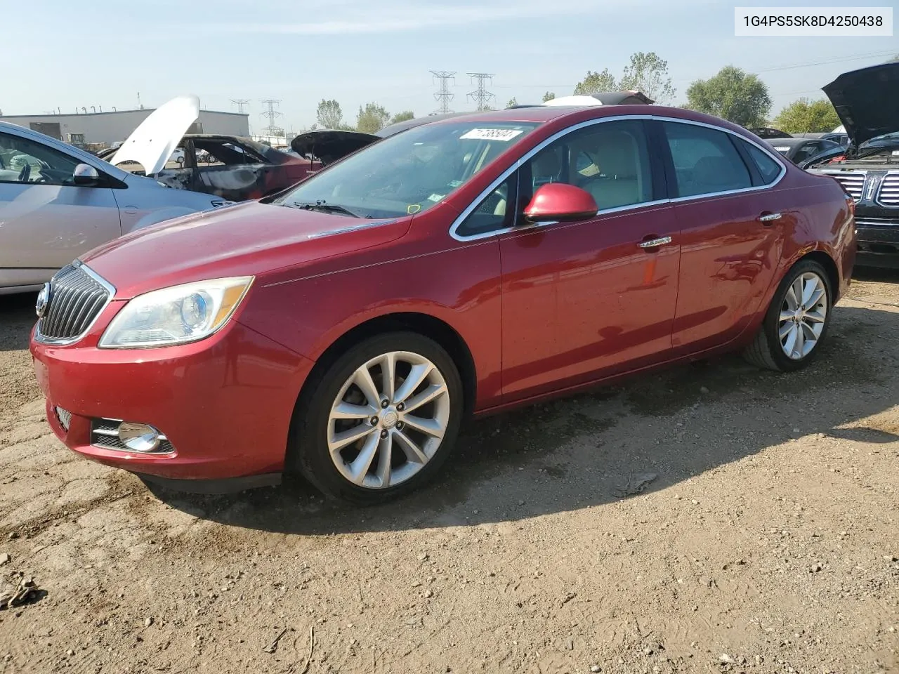 2013 Buick Verano VIN: 1G4PS5SK8D4250438 Lot: 71738504