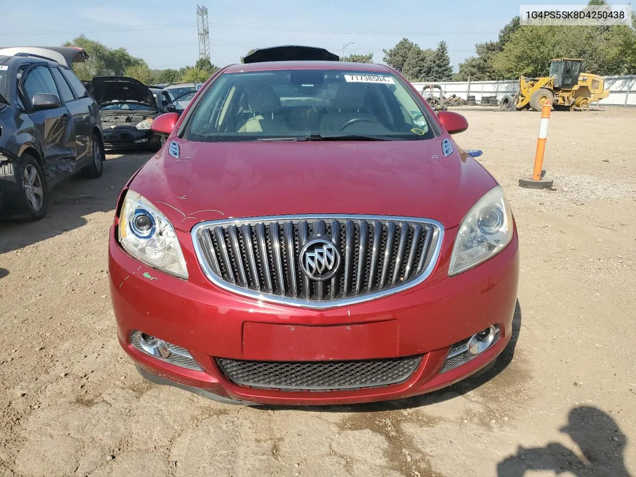 2013 Buick Verano VIN: 1G4PS5SK8D4250438 Lot: 71738504