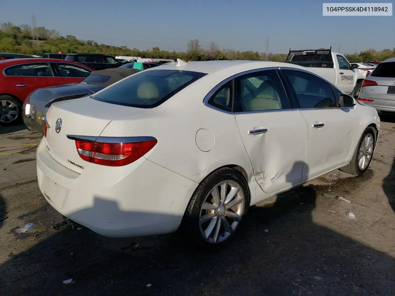 2013 Buick Verano VIN: 1G4PP5SK4D4118942 Lot: 74513574