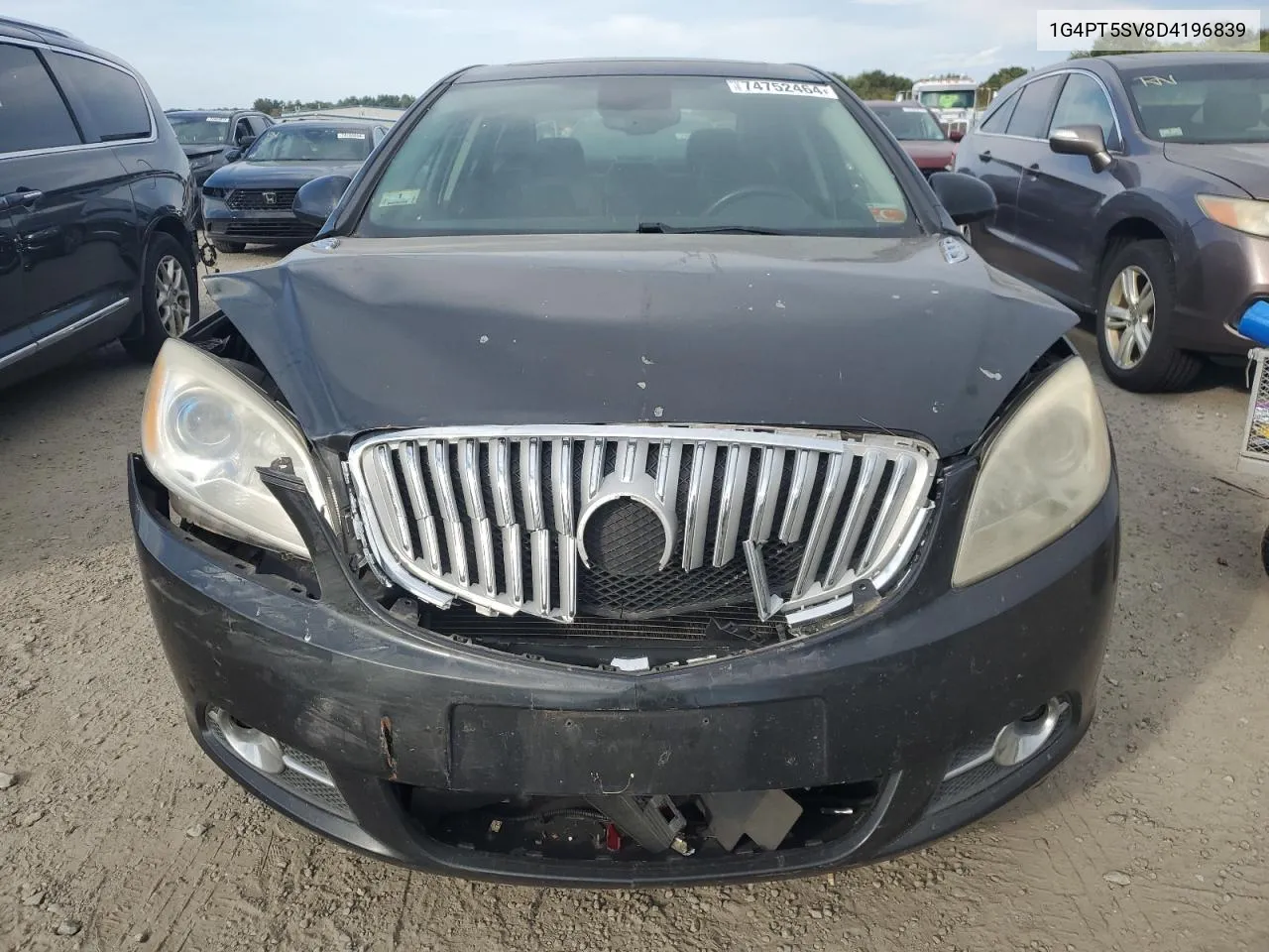 2013 Buick Verano Premium VIN: 1G4PT5SV8D4196839 Lot: 74752464