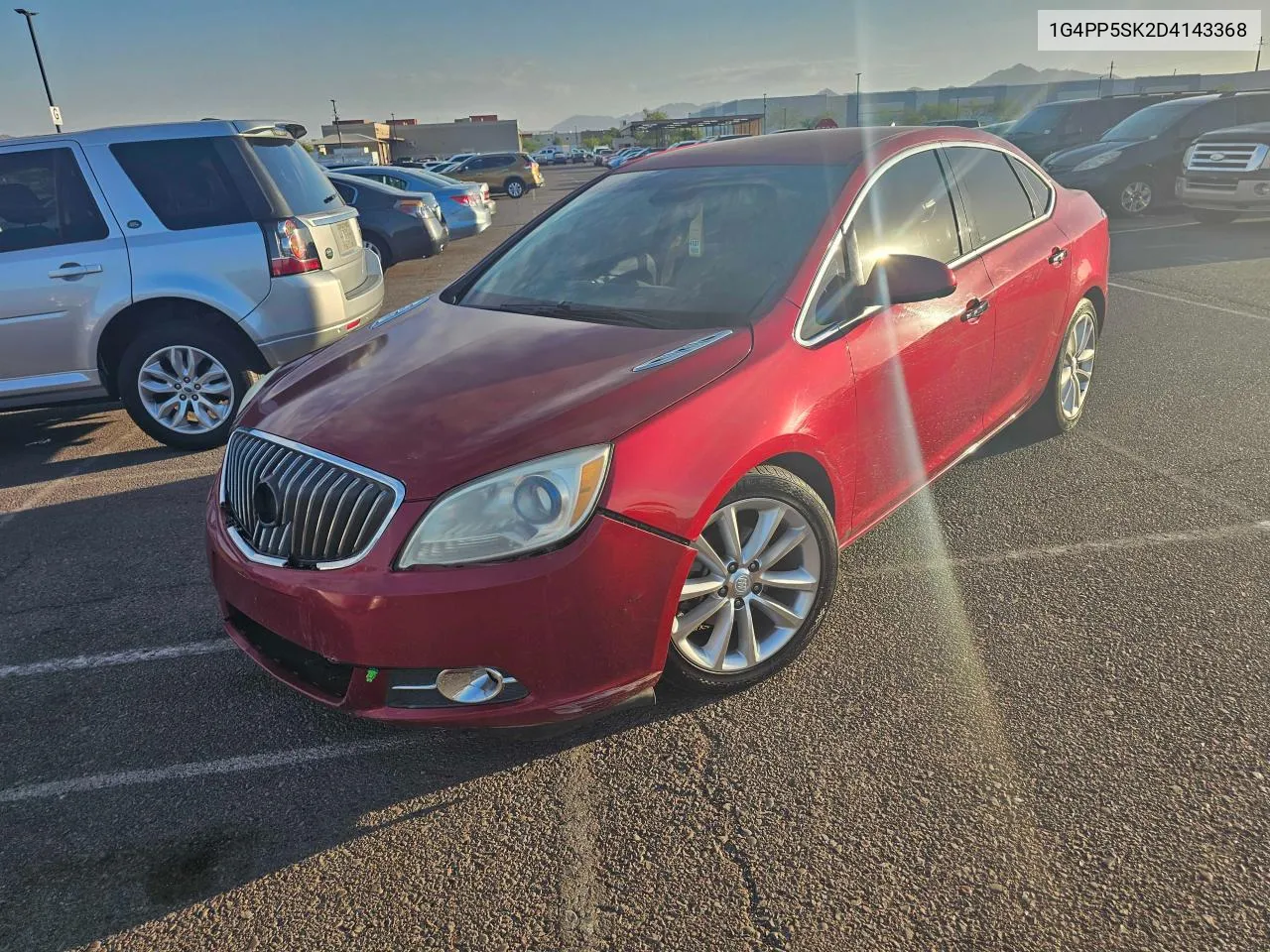 2013 Buick Verano VIN: 1G4PP5SK2D4143368 Lot: 75921004