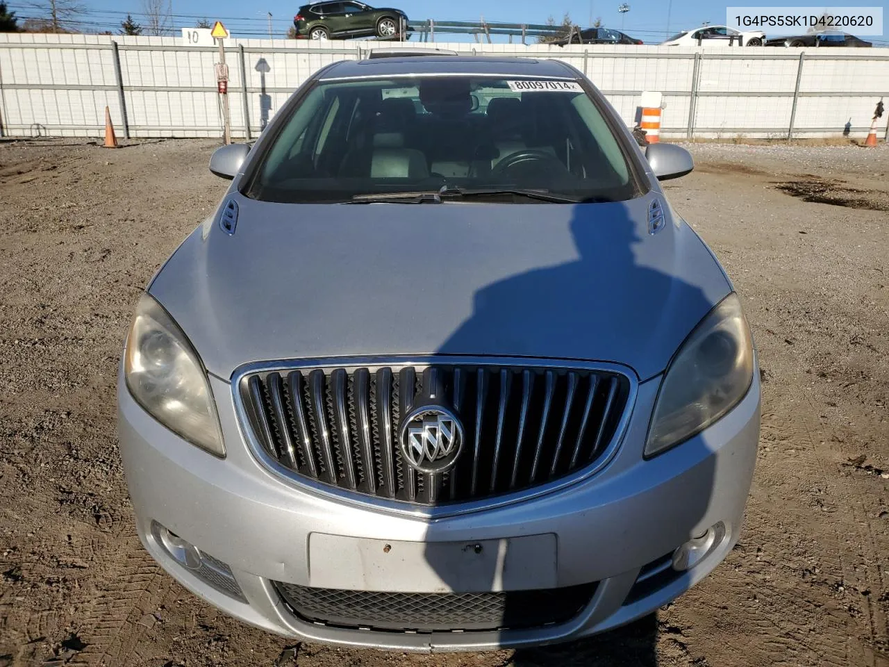 2013 Buick Verano VIN: 1G4PS5SK1D4220620 Lot: 80097014