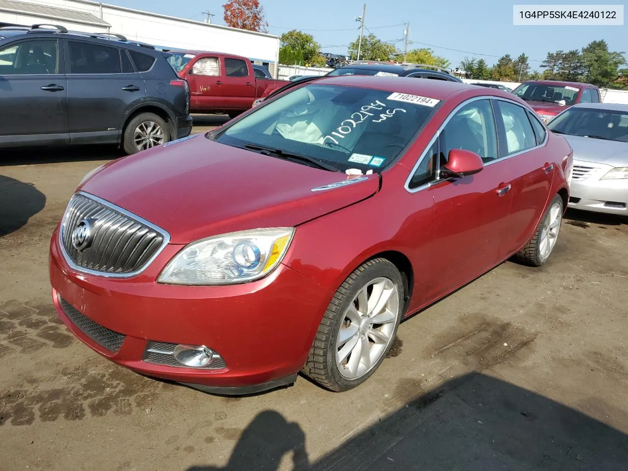 1G4PP5SK4E4240122 2014 Buick Verano