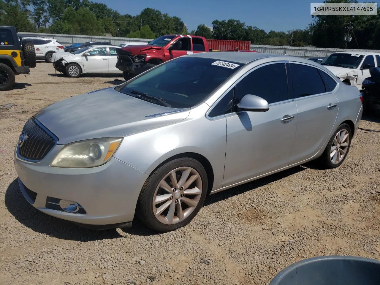 2014 Buick Verano Convenience VIN: 1G4PR5SKXE4147695 Lot: 72142404