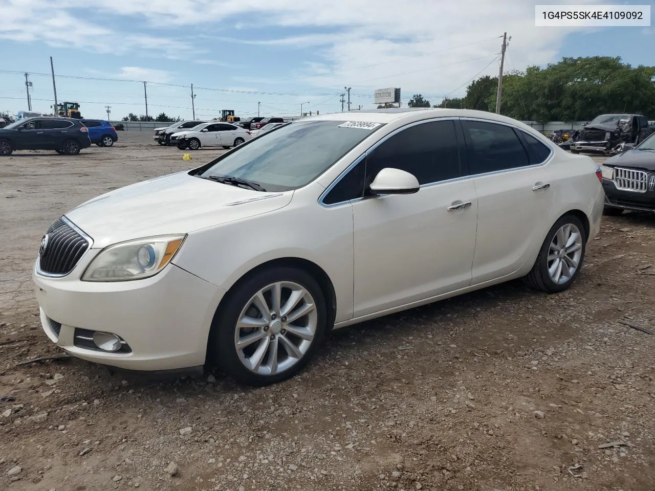 2014 Buick Verano VIN: 1G4PS5SK4E4109092 Lot: 72639894