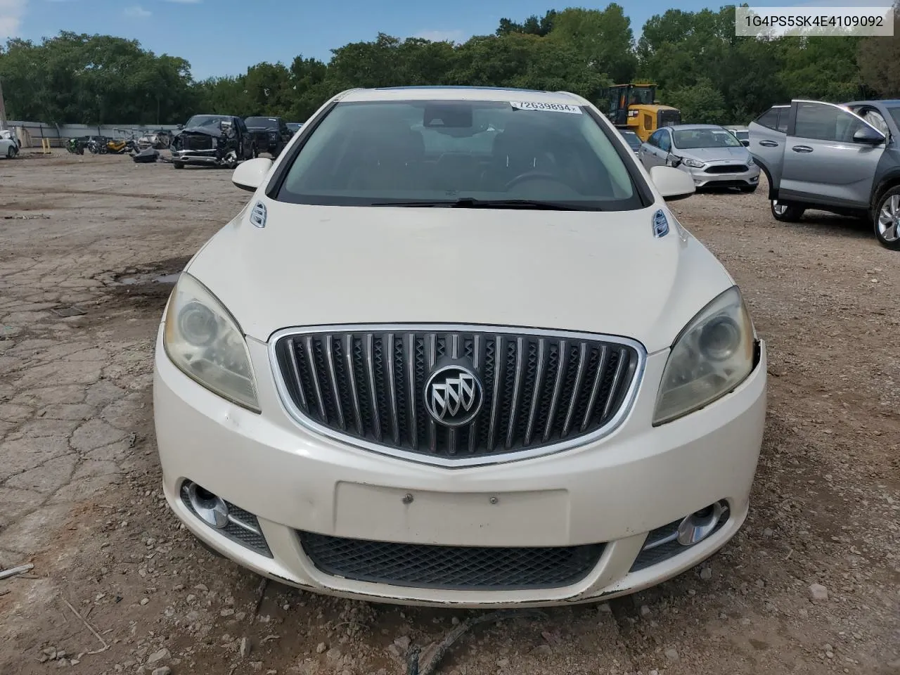 2014 Buick Verano VIN: 1G4PS5SK4E4109092 Lot: 72639894