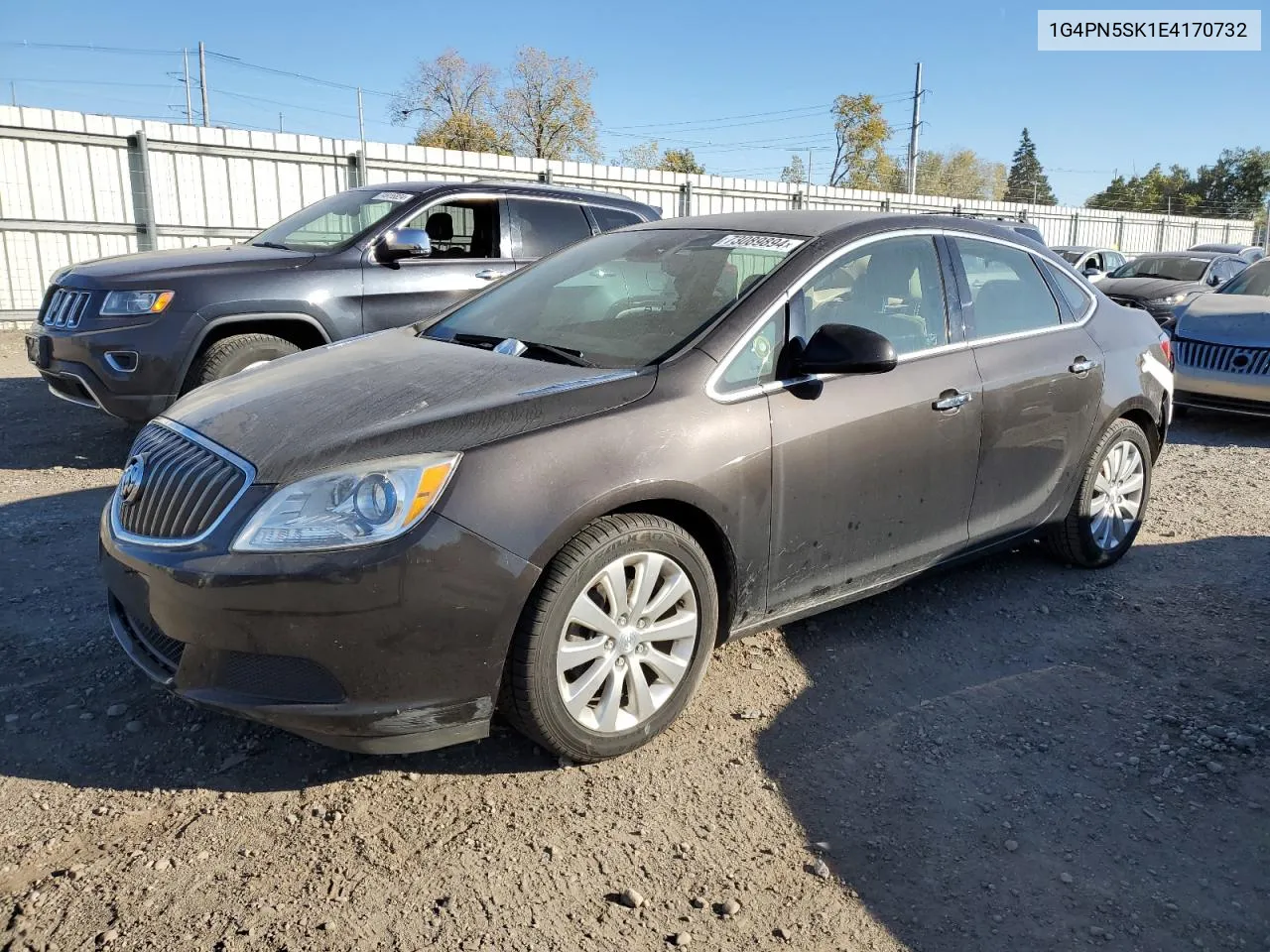 2014 Buick Verano VIN: 1G4PN5SK1E4170732 Lot: 73089894