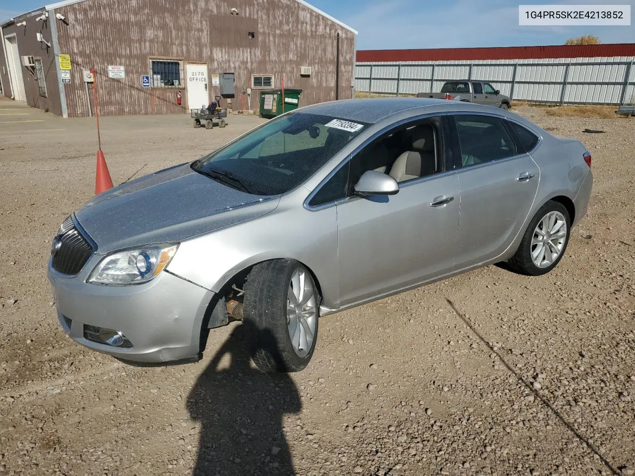 2014 Buick Verano Convenience VIN: 1G4PR5SK2E4213852 Lot: 77193394