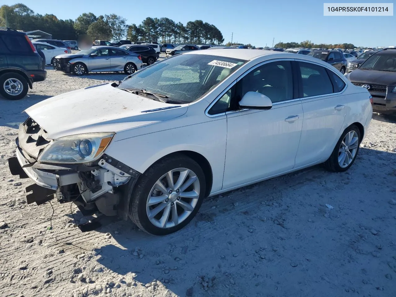 2015 Buick Verano Convenience VIN: 1G4PR5SK0F4101214 Lot: 74938684