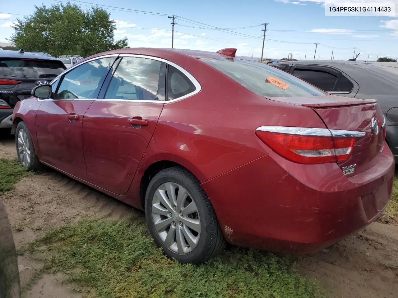 2016 Buick Verano VIN: 1G4PP5SK1G4114433 Lot: 70274404