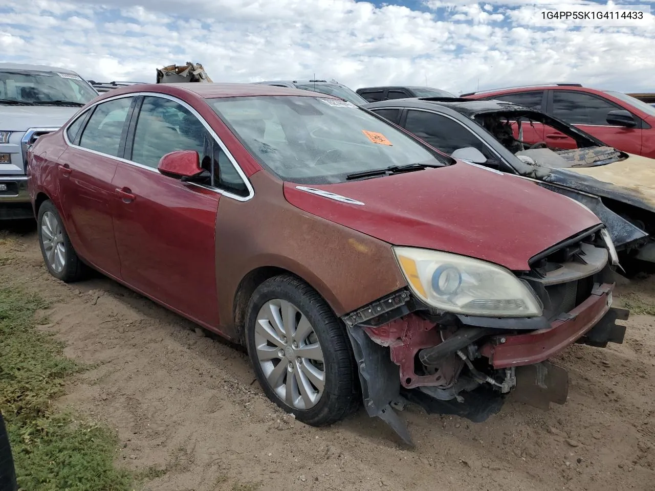 2016 Buick Verano VIN: 1G4PP5SK1G4114433 Lot: 70274404