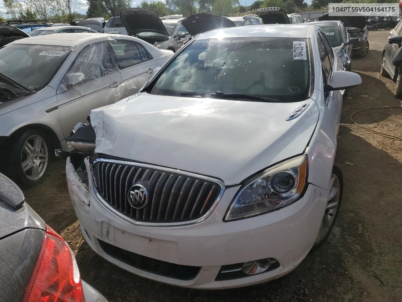 2016 Buick Verano Premium VIN: 1G4PT5SV5G4164175 Lot: 70472874