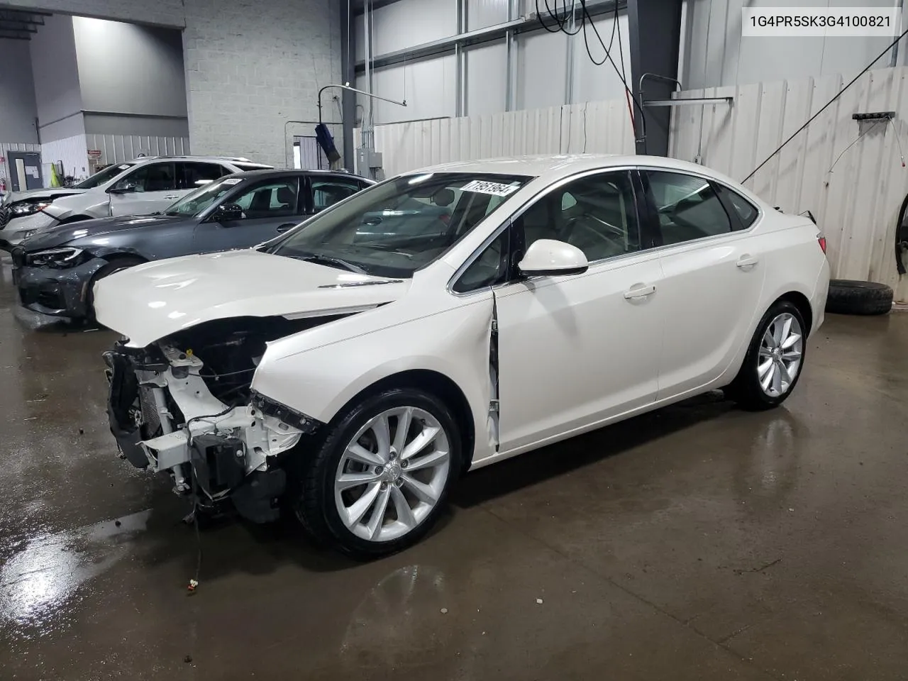 1G4PR5SK3G4100821 2016 Buick Verano Convenience