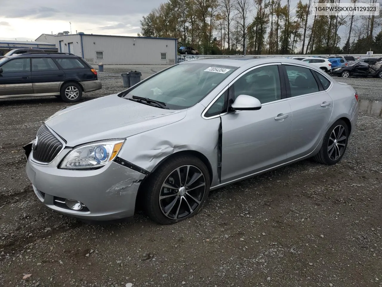 2016 Buick Verano Sport Touring VIN: 1G4PW5SKXG4129323 Lot: 73054354