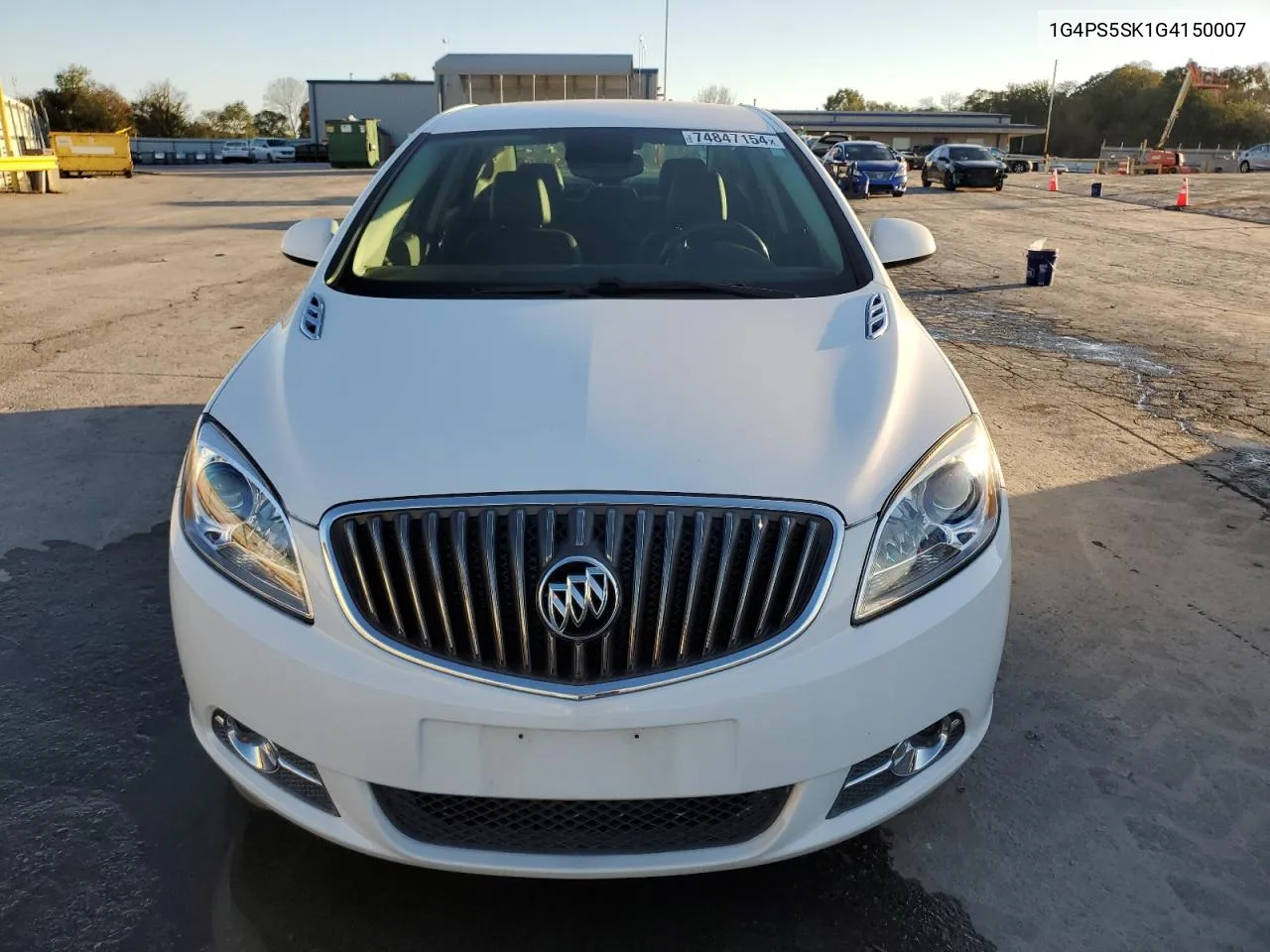 2016 Buick Verano VIN: 1G4PS5SK1G4150007 Lot: 74847154