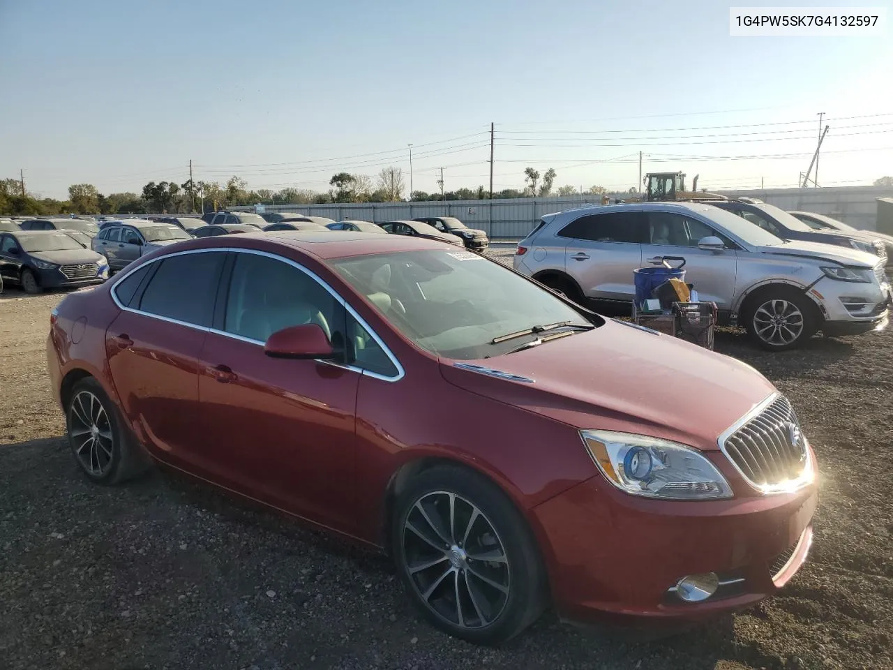 2016 Buick Verano Sport Touring VIN: 1G4PW5SK7G4132597 Lot: 75538264