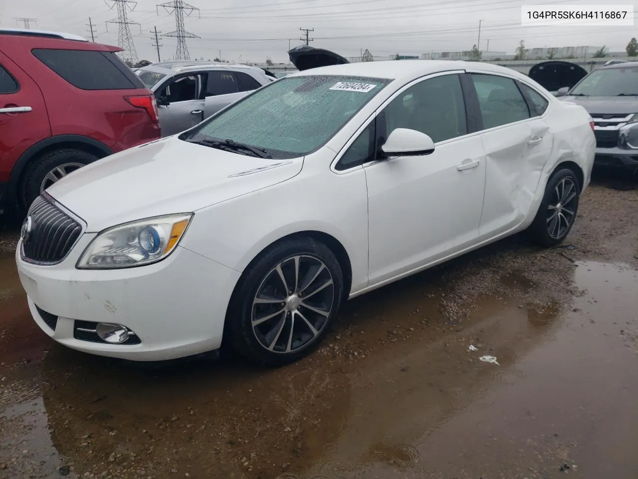 2017 Buick Verano Sport Touring VIN: 1G4PR5SK6H4116867 Lot: 72604284