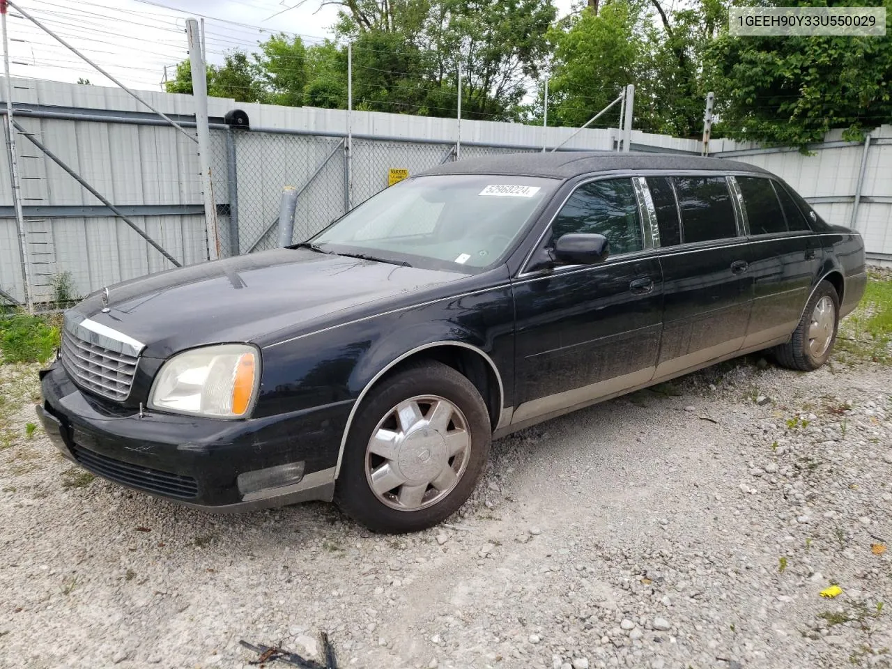 2003 Cadillac Professional Chassis VIN: 1GEEH90Y33U550029 Lot: 52968224