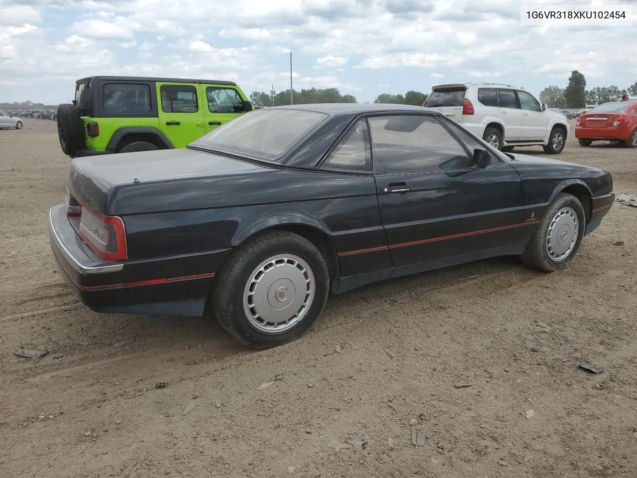 1989 Cadillac Allante VIN: 1G6VR318XKU102454 Lot: 57912574