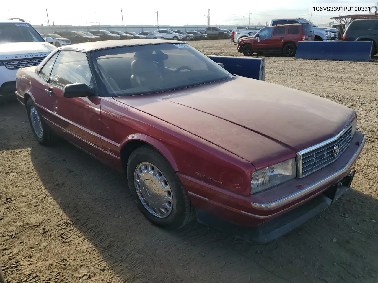 1993 Cadillac Allante VIN: 1G6VS3391PU100321 Lot: 71141634