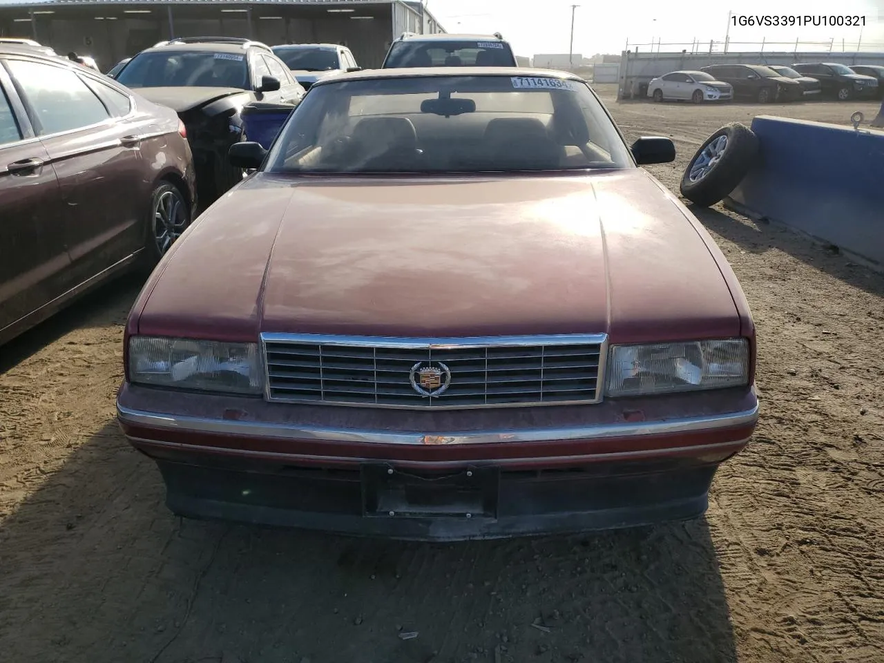 1G6VS3391PU100321 1993 Cadillac Allante