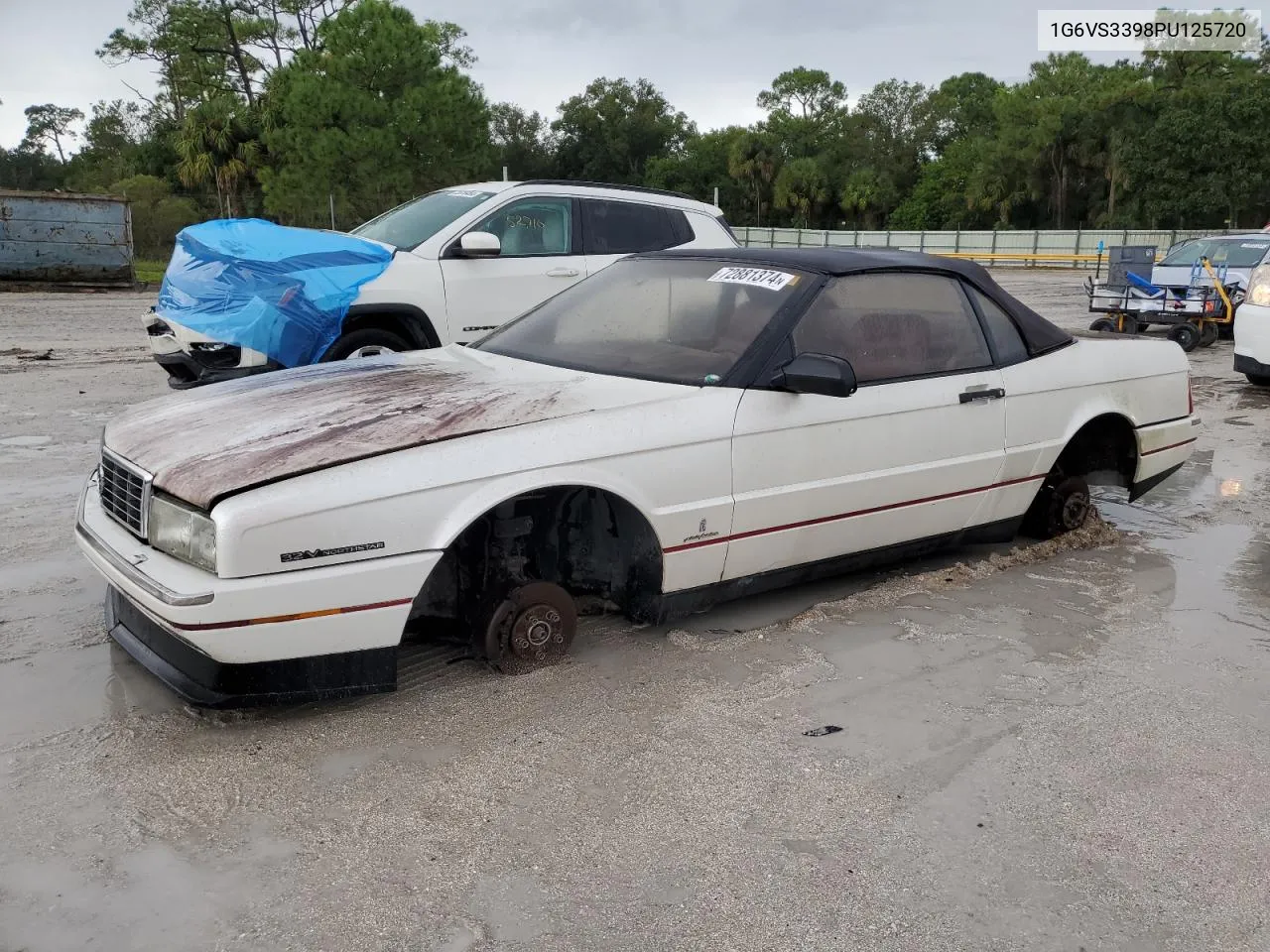 1993 Cadillac Allante VIN: 1G6VS3398PU125720 Lot: 72881374