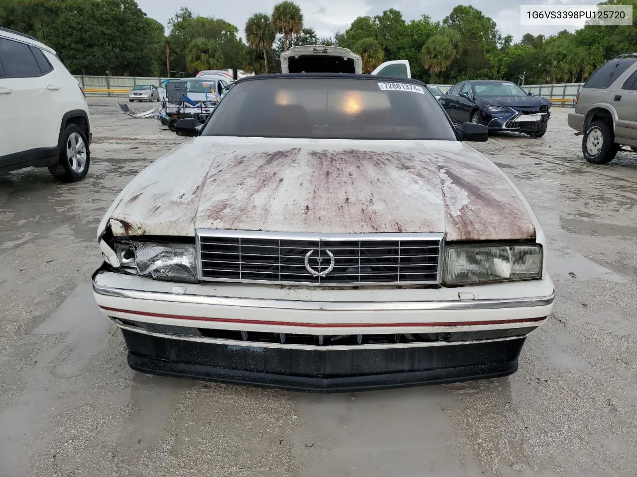 1G6VS3398PU125720 1993 Cadillac Allante