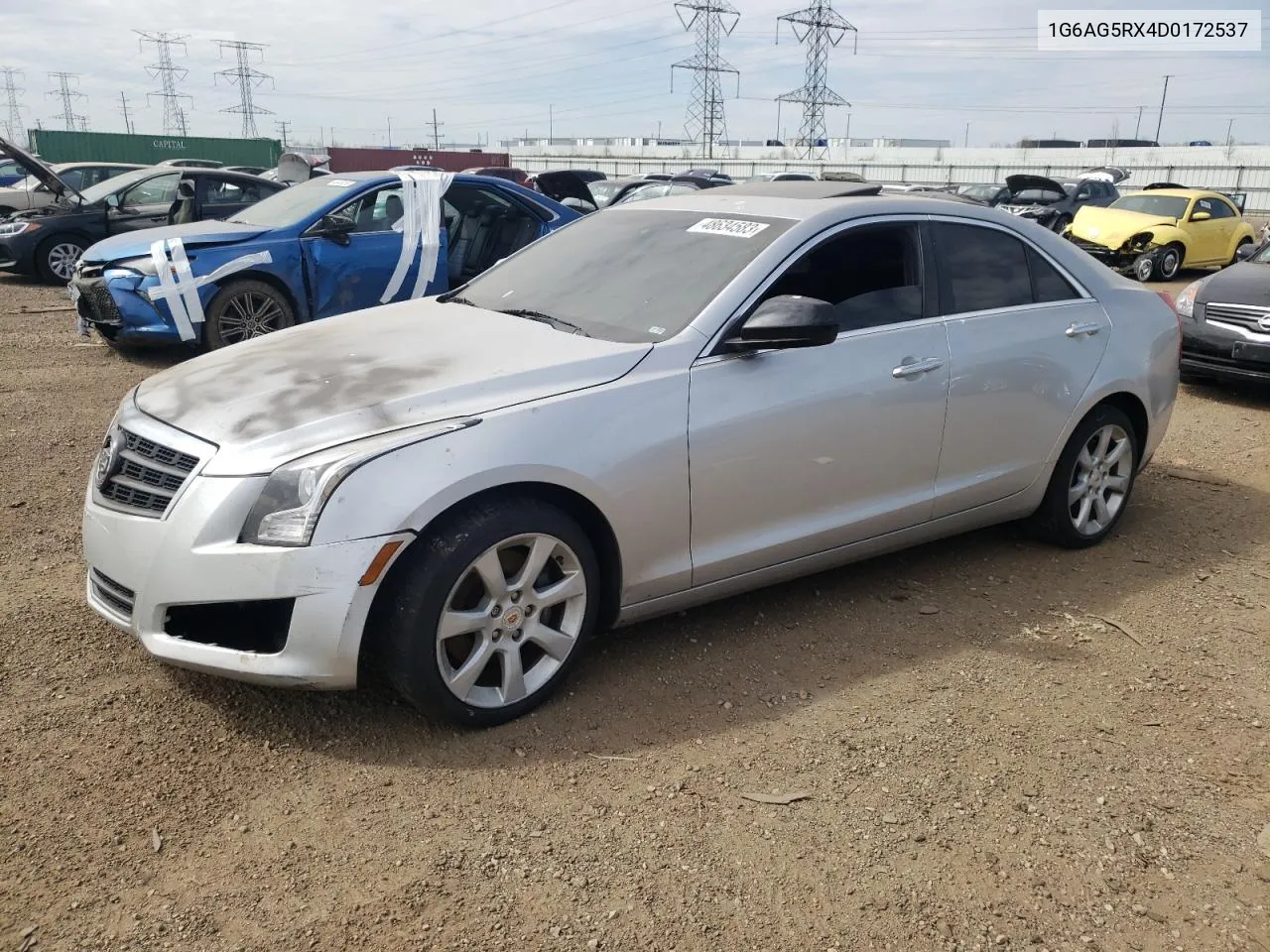 2013 Cadillac Ats VIN: 1G6AG5RX4D0172537 Lot: 48634583