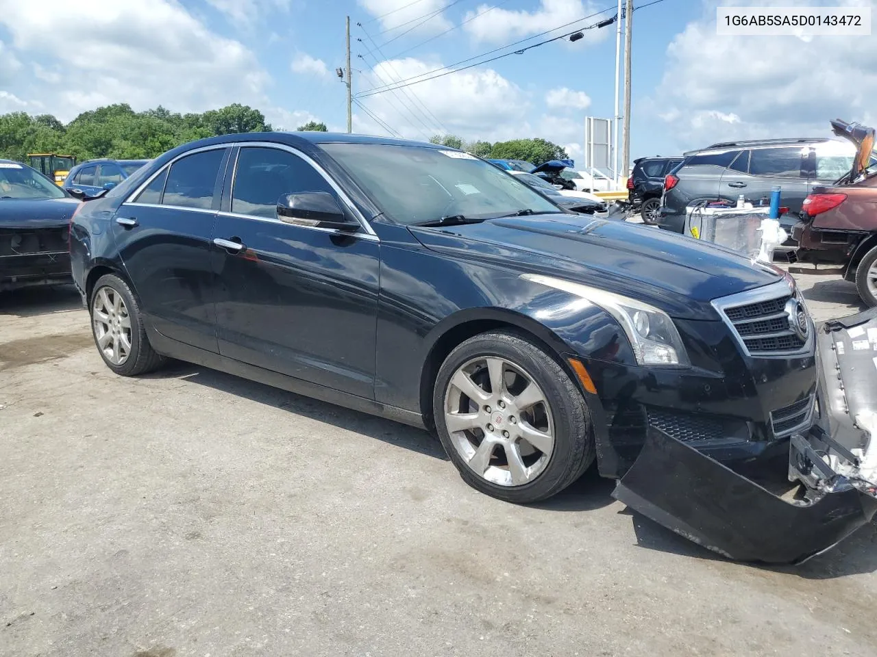 2013 Cadillac Ats Luxury VIN: 1G6AB5SA5D0143472 Lot: 57160403