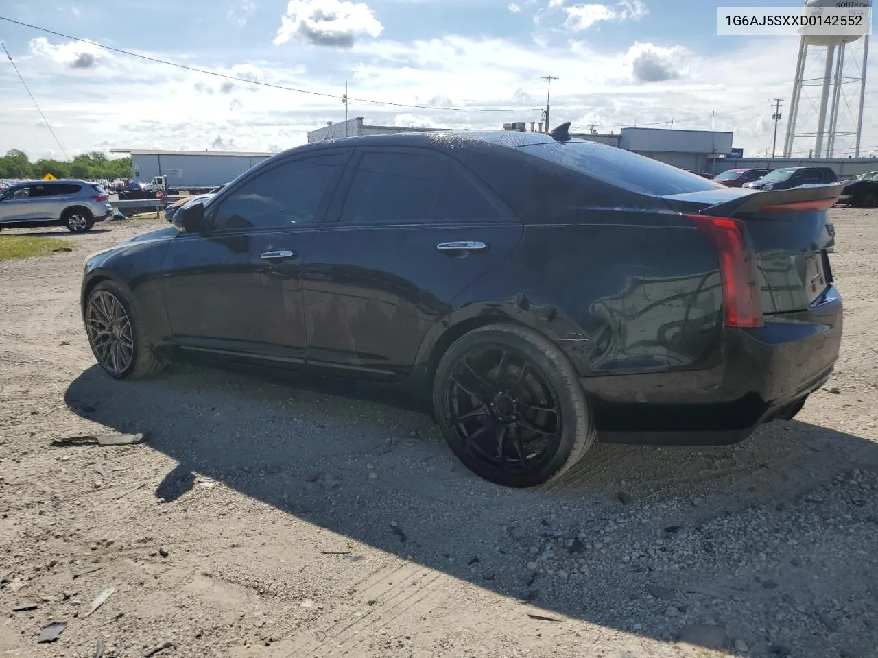 1G6AJ5SXXD0142552 2013 Cadillac Ats Performance