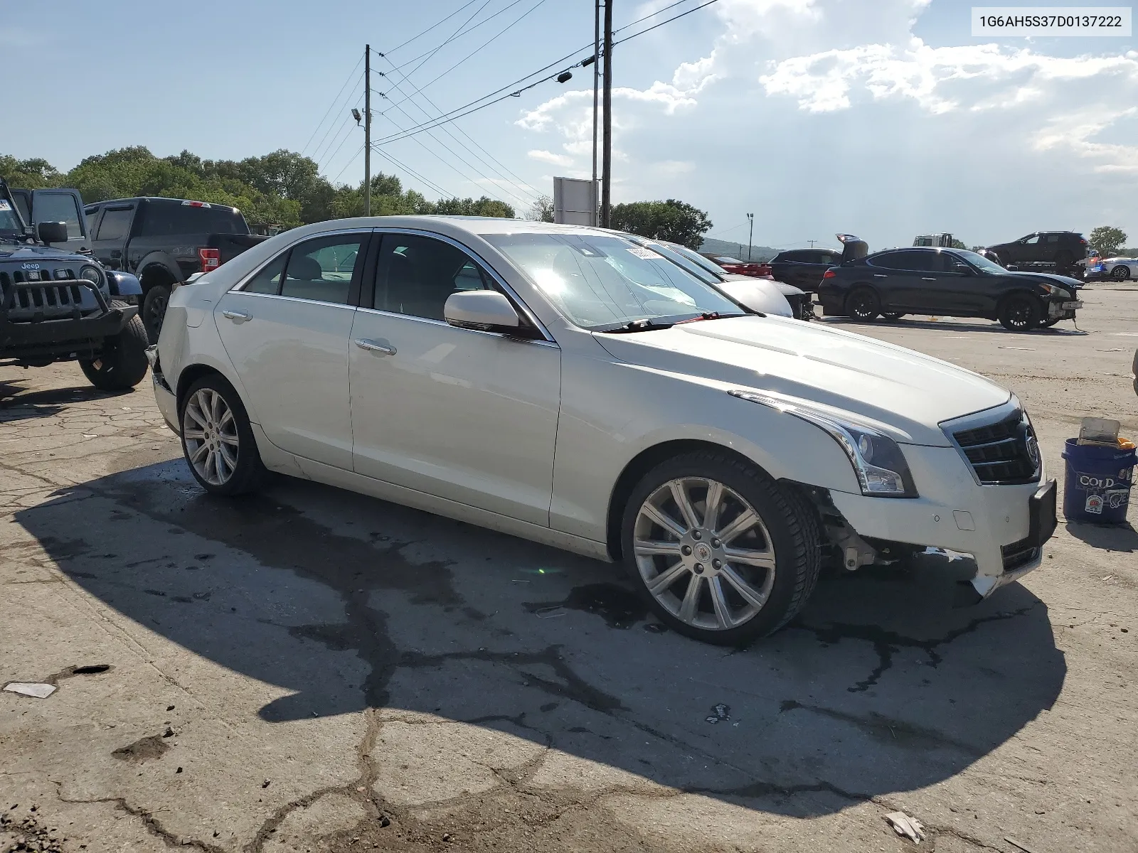 2013 Cadillac Ats Luxury VIN: 1G6AH5S37D0137222 Lot: 65931314