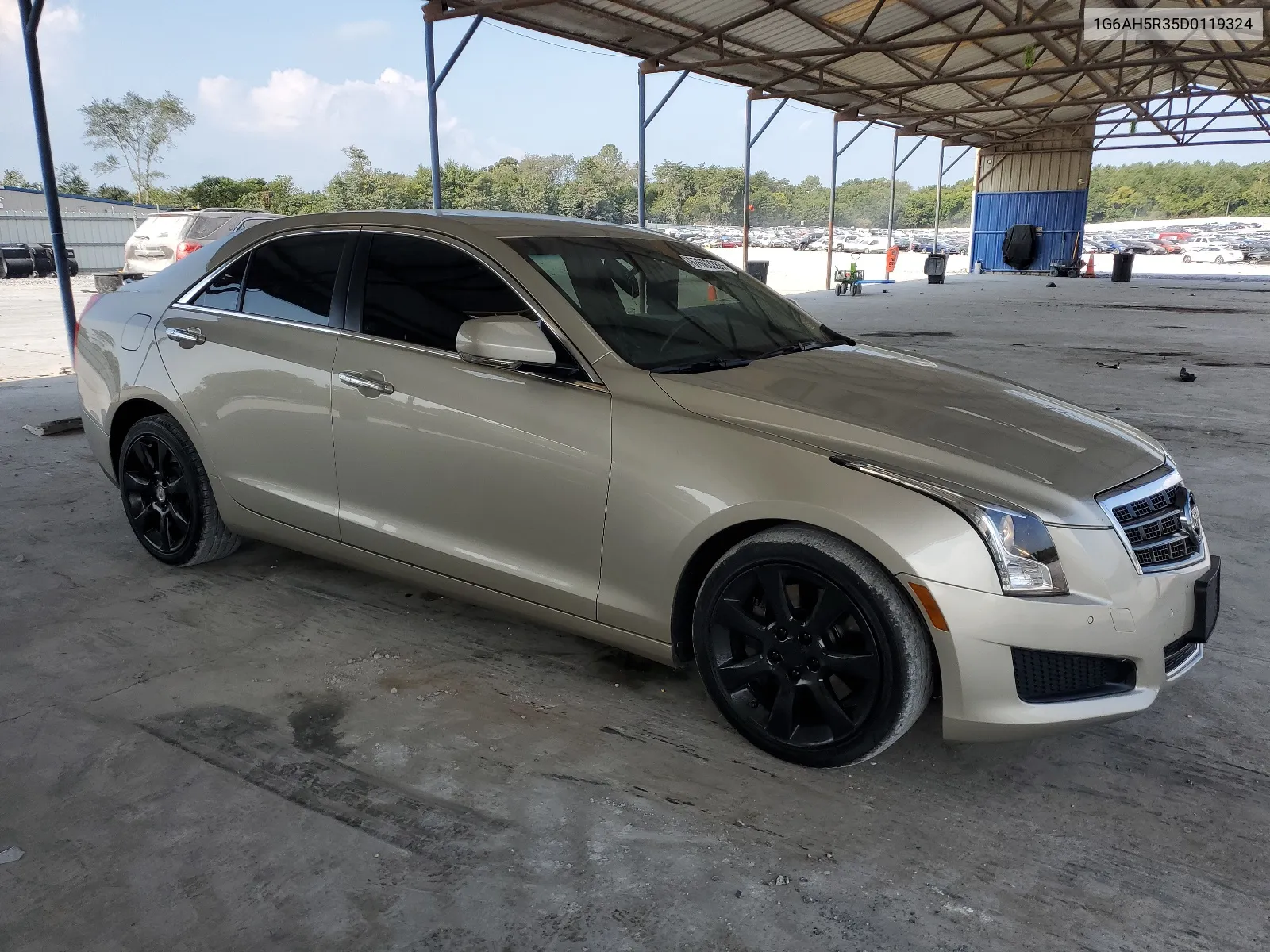 2013 Cadillac Ats Luxury VIN: 1G6AH5R35D0119324 Lot: 67663284