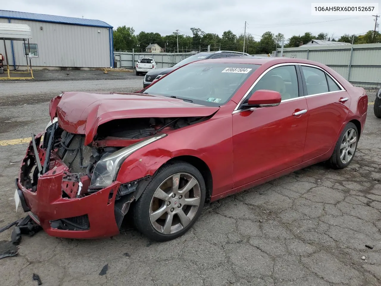 2013 Cadillac Ats Luxury VIN: 1G6AH5RX6D0152657 Lot: 69687504