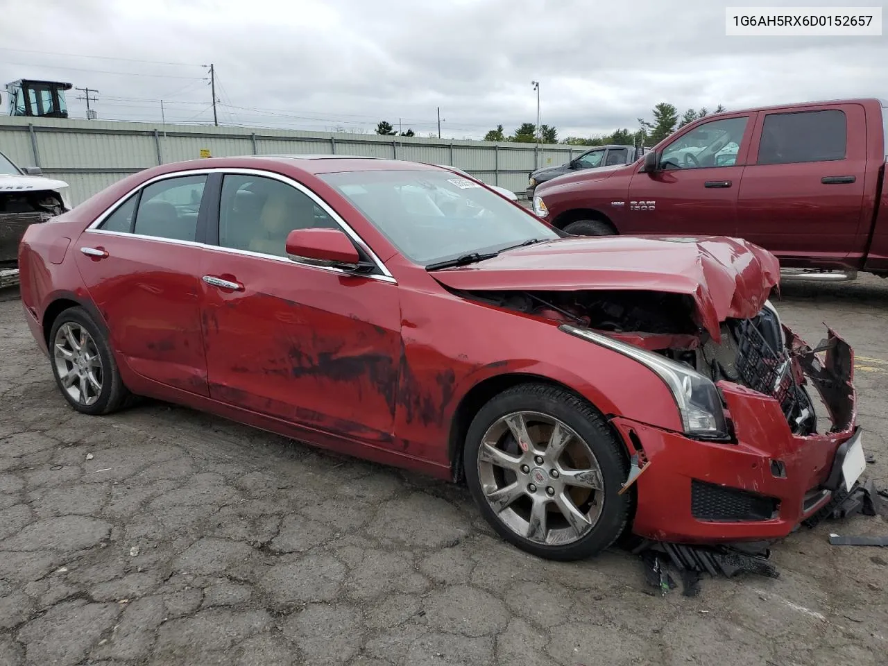 2013 Cadillac Ats Luxury VIN: 1G6AH5RX6D0152657 Lot: 69687504