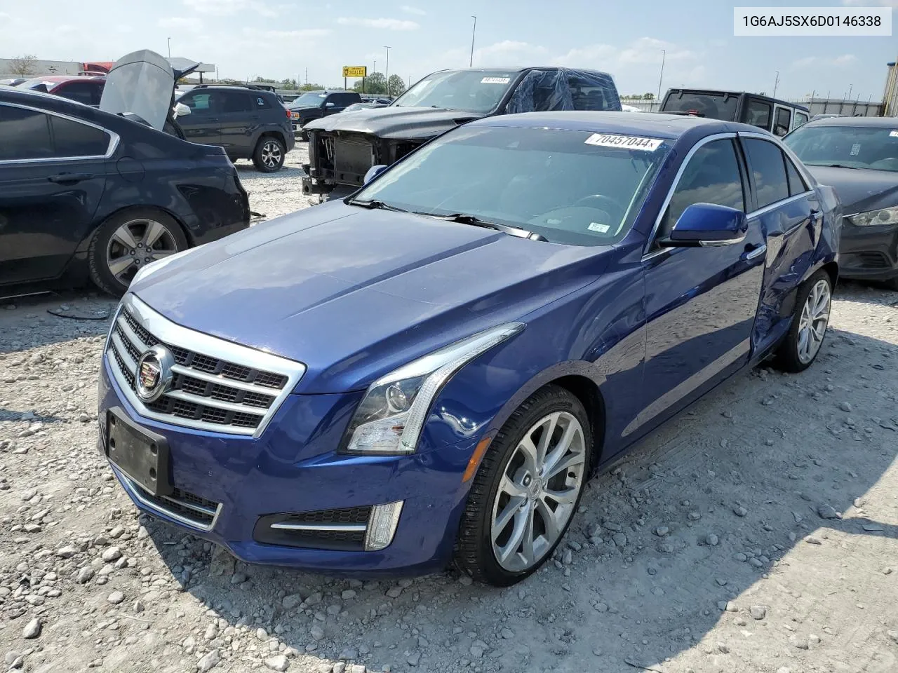 2013 Cadillac Ats Performance VIN: 1G6AJ5SX6D0146338 Lot: 70457044