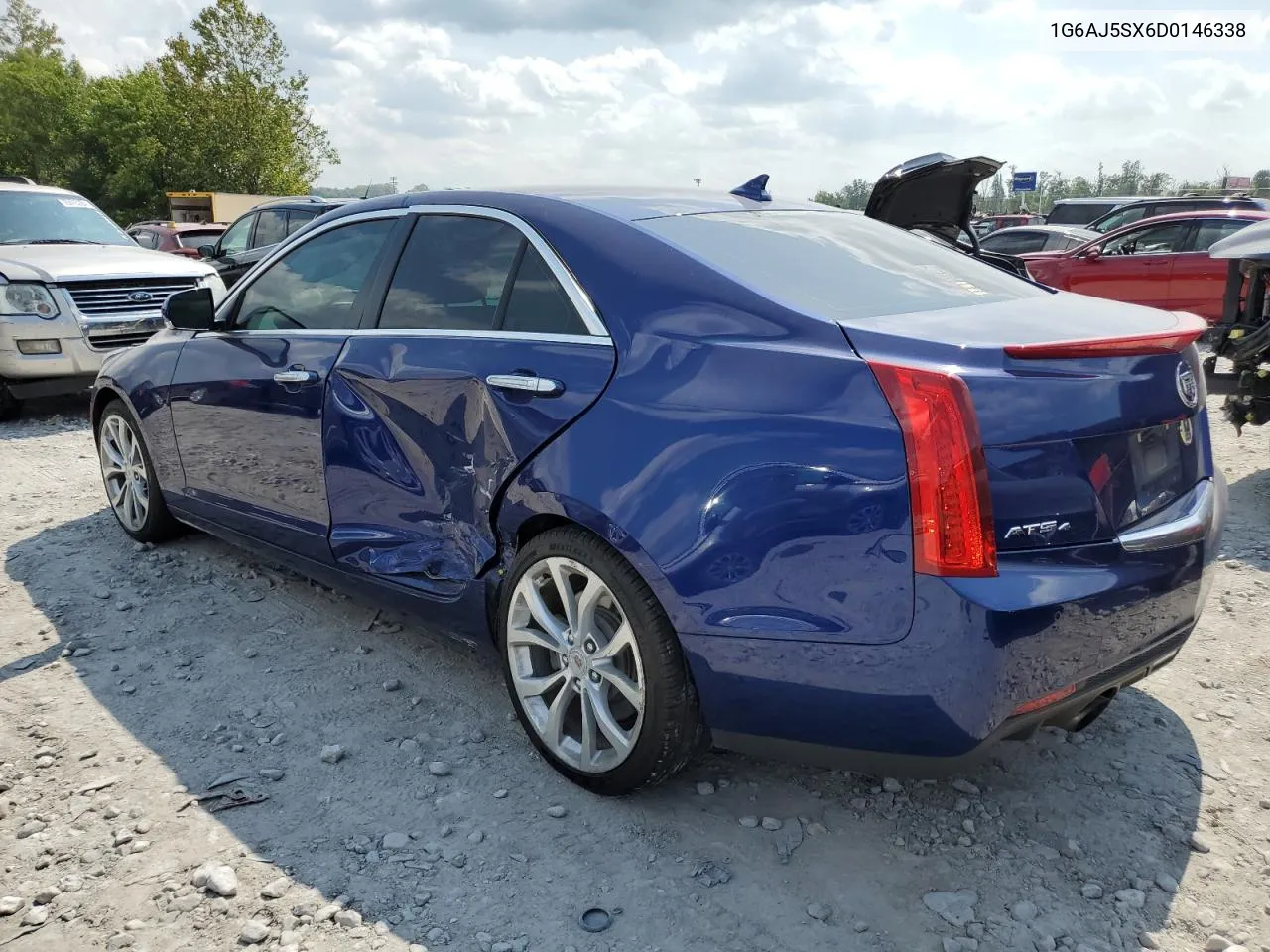 1G6AJ5SX6D0146338 2013 Cadillac Ats Performance