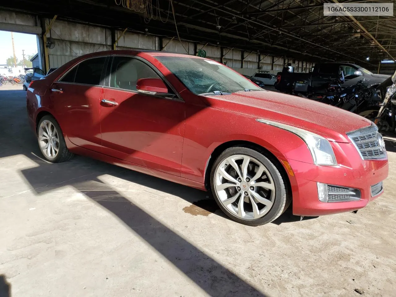 2013 Cadillac Ats Performance VIN: 1G6AC5S33D0112106 Lot: 70874444