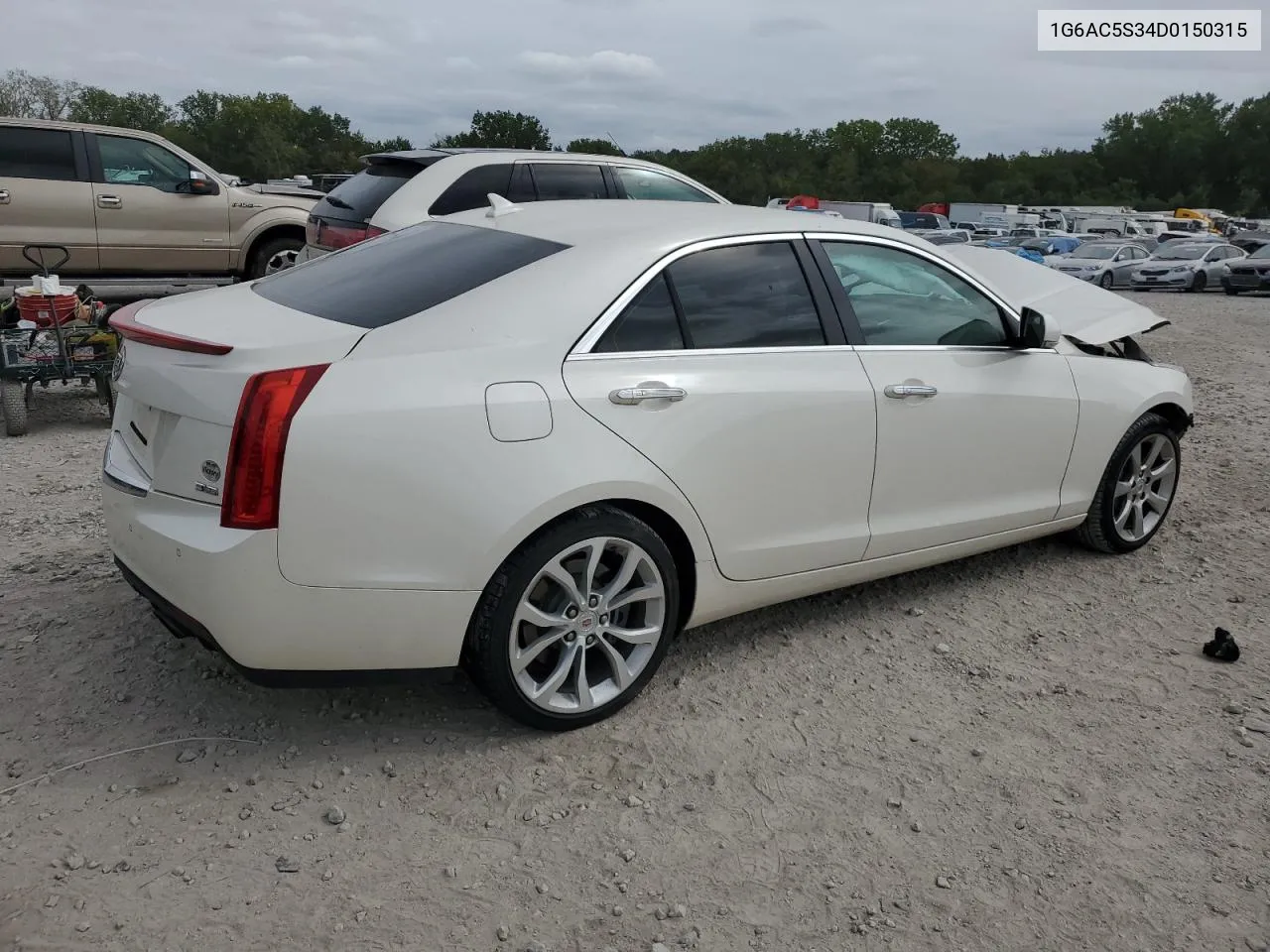 2013 Cadillac Ats Performance VIN: 1G6AC5S34D0150315 Lot: 71355404