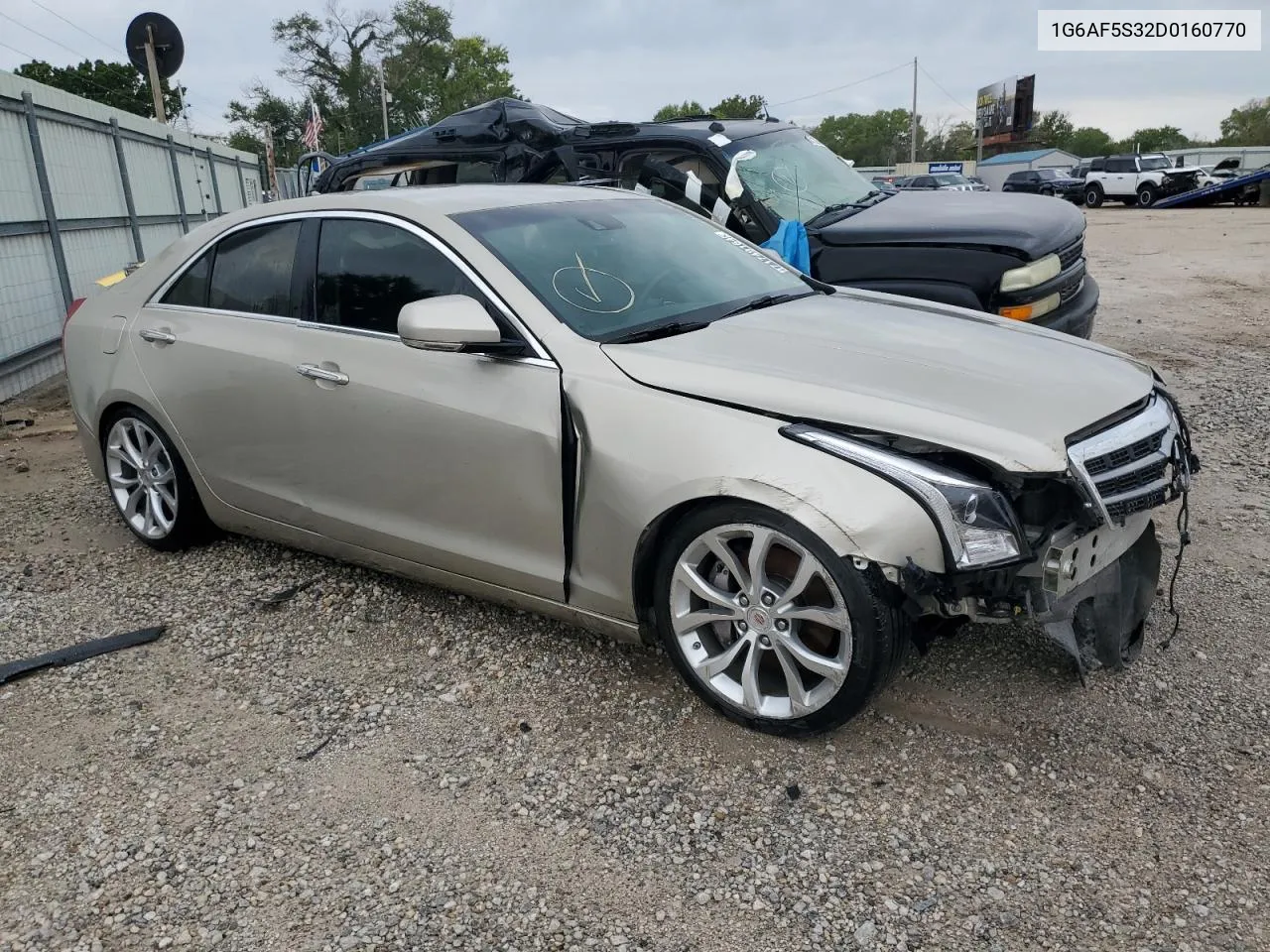 2013 Cadillac Ats Premium VIN: 1G6AF5S32D0160770 Lot: 71749164