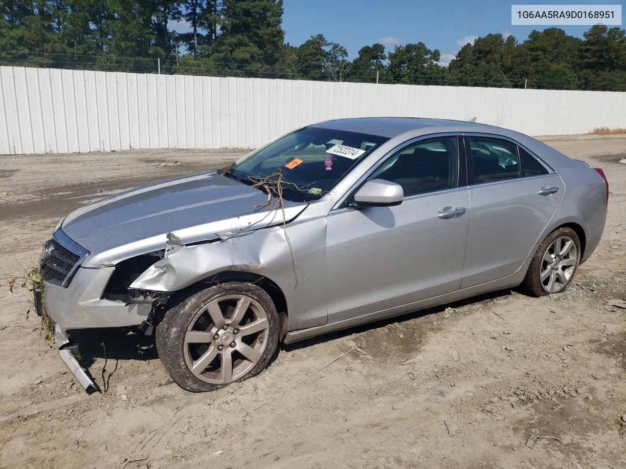 2013 Cadillac Ats VIN: 1G6AA5RA9D0168951 Lot: 72522314