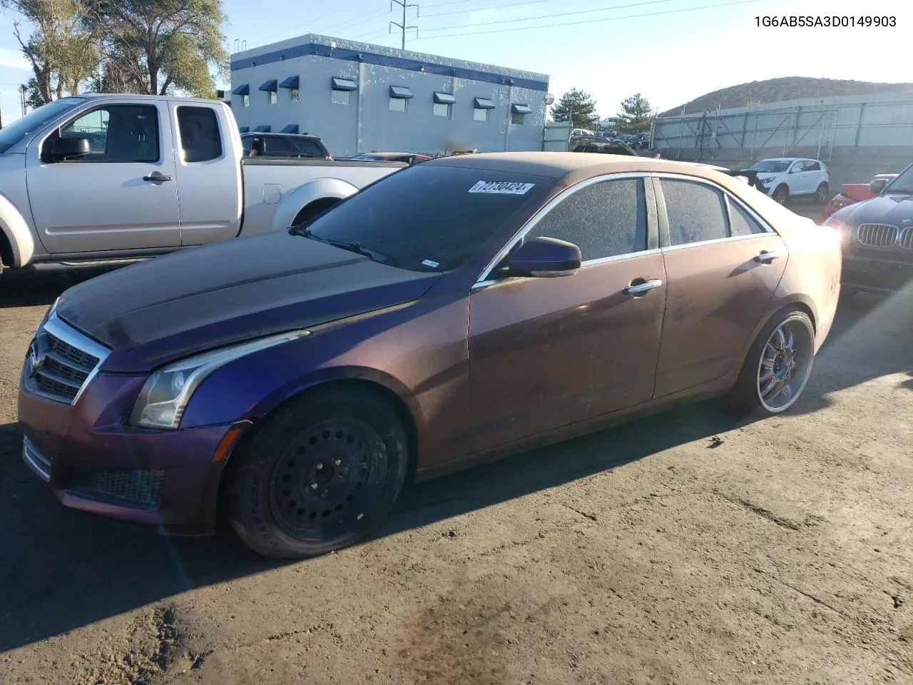 2013 Cadillac Ats Luxury VIN: 1G6AB5SA3D0149903 Lot: 72730424