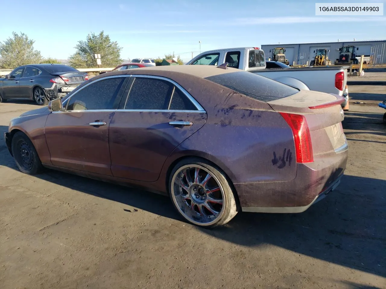 2013 Cadillac Ats Luxury VIN: 1G6AB5SA3D0149903 Lot: 72730424